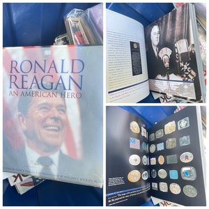 Ronald Reagan: An American Hero book.